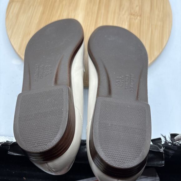 SAS TriPad Comfort Leather Penny Loafers Ivory Bone Slip On Shoes Women’s 9M - Picture 11 of 11